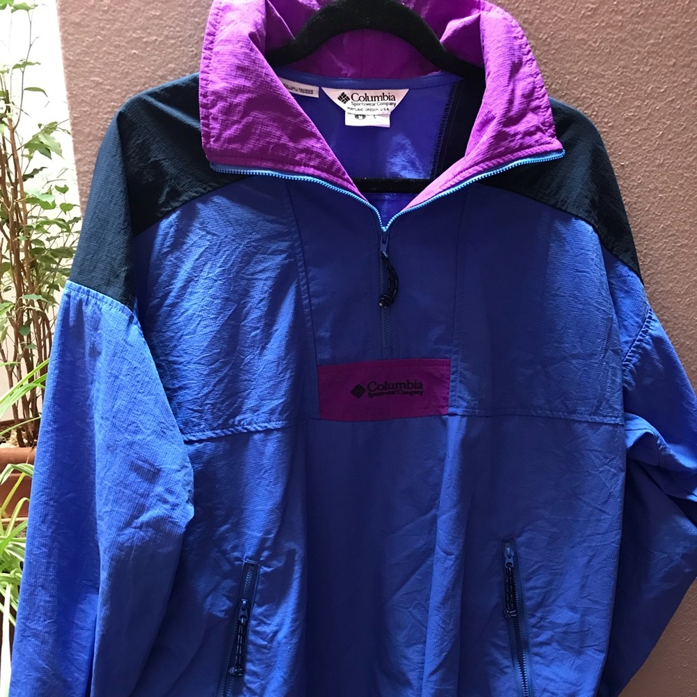 Vintage Columbia Windbreaker